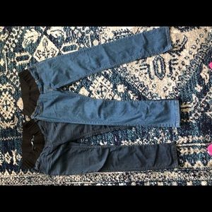 Maternity jeggings XS and Small size -